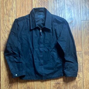 American Giant Black mechanics zip up Jacket